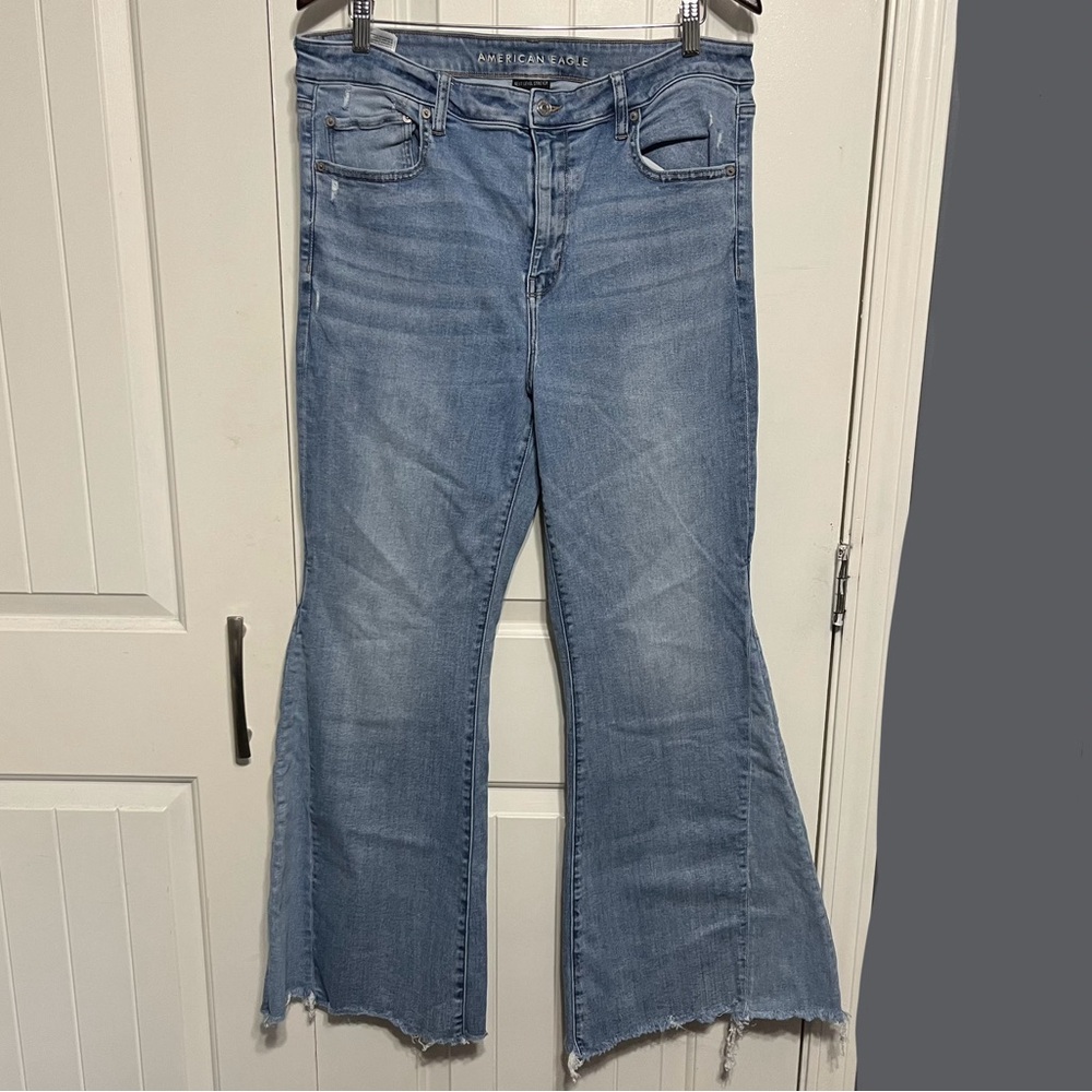 American Eagle High Rise Flare Jeans